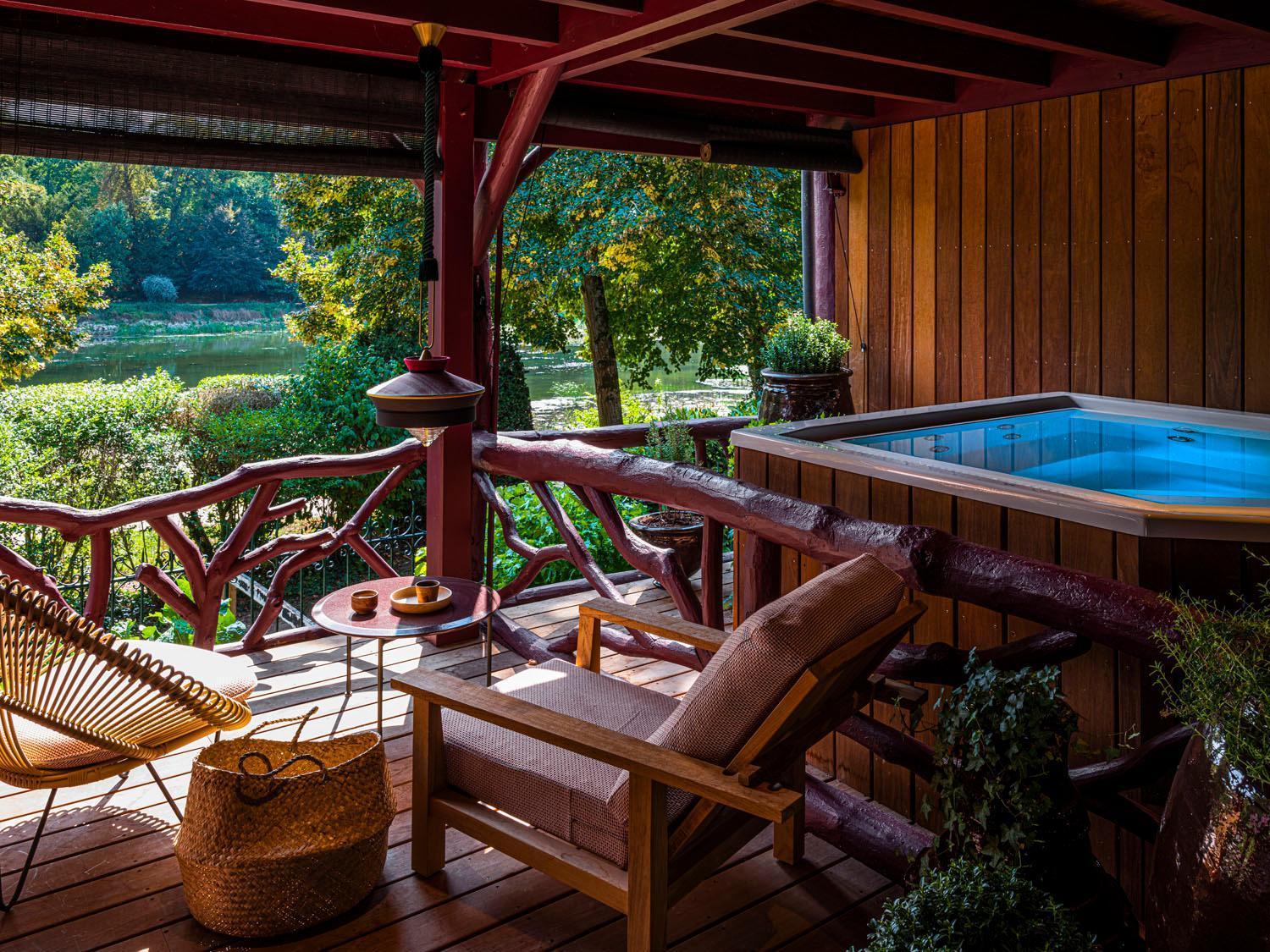Hotel Les Etangs De Corot Ville-dʼAvray Exterior foto